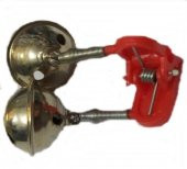 KAMIŞ ZİLİ CİFTLİ MAVİ-KIRMIZI PLASTİK KISGACLI FOSFOR TAKILABİLİR 3ADET - 7