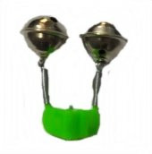 KAMIŞ ZİLİ CİFTLİ MAVİ-KIRMIZI PLASTİK KISGACLI FOSFOR TAKILABİLİR 3ADET - 10