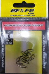 EF&FE FIGHTERS NICE SNAP - RAPALA  JİG KLİPS - 6