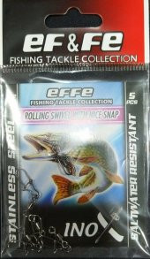 EF&FE -Fırdöndü klips  Rolling Nice Snap Kilitli-5-7-10-paket - 4