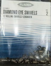 FLADEN  DIAMOND 12 ROLLING SWIVELS / LEKANDEN FIRDÖNDÜ  PAKET - 9
