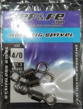 EF&FE ROLLING SWIVEL ÇELİK PASLANMAZ  PAKET FIRDÖNDÜ - 1