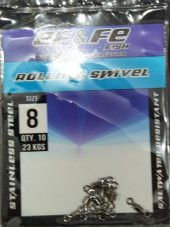 EF&FE ROLLING SWIVEL ÇELİK PASLANMAZ  PAKET FIRDÖNDÜ - 3
