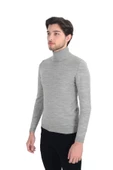 Cengiz İnler Yarım Balıkçı Düz Slim Fit Erkek Triko - 4