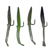 FLADEN  8,5 CM İĞNELİ SİLİKON 4 LÜ SET - 2