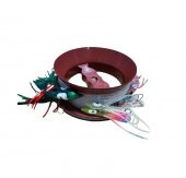 SIRTI TAKIMI-8 Lİ ORTABOY-AHTOPOT-60MM-MİSİNE 100MT-KOL-70CM - 5