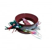 SIRTI TAKIMI-8 Lİ ORTABOY-AHTOPOT-60MM-MİSİNE 100MT-KOL-70CM - 6