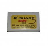 X-SHARP - 221-BZ -BRONZ SİYAH 100lü Kutu Kore İğne - 9
