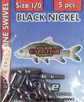 EFFE BLACK NICKEL T-FIRDÖNDÜ 5,Lİ PAKET - 1/0 - NUMARA - 9