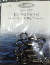 FLADEN - FIRDÖNDÜ-ROLLING SWIVEL-4/0- 2/0-PAKET - 1