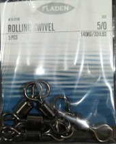 FLADEN - FIRDÖNDÜ-ROLLING SWIVEL-5/0- PAKET - 5
