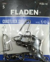 FLADEN - KLİPS COASTLOCK SWİVELS- 1/0 - PAKET - 5