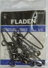 FLADEN - KLİPS COASTLOCK SWİVELS- 3/0-2/0 - PAKET - 10