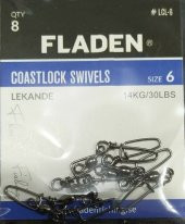 FLADEN - KLİPS COASTLOCK SWİVELS- 6-8-10- PAKET - 9