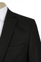 Cengiz İnler Kırlangıç Yaka Düz Çift Düğme Slim Fit Erkek Takım Elbise - 5