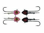 HAYABUSA MEGA MASSUGU  LRF & SPİN BONİTO 21GR  PEMBE- SİYAH 1 PAKETTE 2 ADET - 10