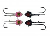 HAYABUSA MEGA MASSUGU  LRF & SPİN BONİTO 21GR  PEMBE- SİYAH 1 PAKETTE 2 ADET - 11