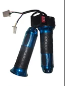 E-BİKE GAZ KOLU 875 KOMPLE 3 VİTES ALİMİNYUM ELCİKLİ MAVİ thumbnail 1