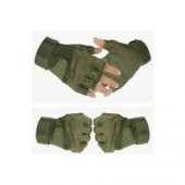 YARIM PARMAK TAKDİK  HAKİ ELDİVEN- XL - 8