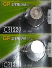 ALKALIN LİTHIUM PİL  2 Lİ PAKET -CR 1220 - 3