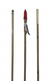 60 LIK KROM ŞİŞ PASOLU UZUNLUK 90 CM - 1