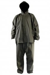 ÖNÜ FERMARLI  XXXXL ALT ÜST HAKİ YAĞMURLUK - 6