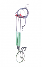 LÜFER TAKIMI 15CM ÇELK TEL MİSİNE UZATMALI 3 TAKIM thumbnail 4