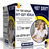 2024 TYT Tüm Dersler   AYT Eşit Ağırlık 467 Saat - 1