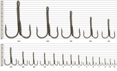 SEA HORSE SH-8240 - 2-3-4-5-6-7-8-9-10-11-12 ÜÇLÜ GALVENİZLİ İĞNE 1 PAKET 5 ADET - 2