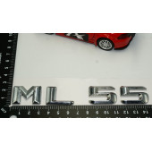 Benz ML 55 Bagaj Krom Metal 3M 3D Yazı Logo thumbnail 5