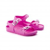 birkenstock 126163 - NEON PINK RIO KIDS EVA ÇOCUK TERLİK - 3