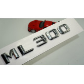 Benz ML 300 Bagaj Krom Metal 3M 3D Yazı Logo - 1