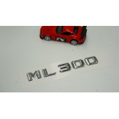 Benz ML 300 Bagaj Krom Metal 3M 3D Yazı Logo - 2