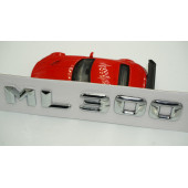 Benz ML 300 Bagaj Krom Metal 3M 3D Yazı Logo - 4