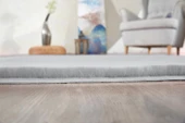 Jassrug Tavşan Tüyü Kürk Halı 160X220 Gri - 3