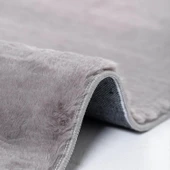 Jassrug Soft Tavşan Tüyü Kürk Halı 160x230 Antrasit - 2