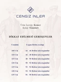 Cengiz İnler Klasik Rugan Erkek Kemer Aksesuar - 3