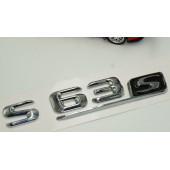 S63S Bagaj Krom Metal 3M 3D Yazı Logo thumbnail 3