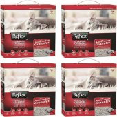 Reflex Granül Aktif Karbonlu Topaklanan Kedi Kumu 6 Lt 4Lü Set - 1
