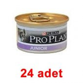 Proplan Junior Tavuklu Yavru Kedi Konservesi 85 Gr 24 Adet - 1