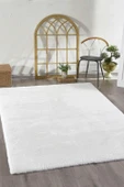 Jassrug Tavşan Tüyü Kürk Halı 120x180 Optik - 2