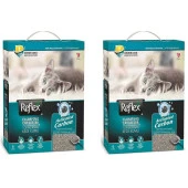 Reflex Aktif Karbonlu Topaklanan Kedi Kumu 6 Lt 2 Adet - 1
