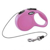 Flexi New Classic İp Pembe Xs Gezdirme Tasması 3 Mt - 1