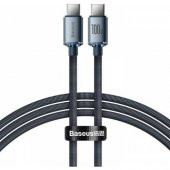 Baseus Super Şarj 2MT Type-C to Type-C Şarj Kablosu 480Mbps Veri Aktarım Kablosu Laptop Macbook Şarj - 2
