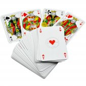 Kızıl Ay/30 Artex A/30 Briç Oyun Kağıdı İskambil Kağıdı - 2