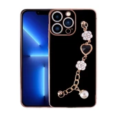 iPhone 14 Pro Kılıf El Tutamaçlı Kamera Korumalı Taka Silikon - 12