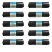 Ecoplast Battal Boy Çöp Torbası Poşeti - 400 Gr. - 90 Litre - 80 x 110 Cm / 10 Adetlik 10 Rulo - 1