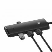 Baseus 0.25CM  5Gbps Veri Aktarım 4 Portlu Type-C to USB 3.0 Dönüştürücü Çevirici Hub Tak Çalıştır - 1