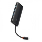 Baseus 20CM 100W 5 Port Type-C Dönüştürücü Çevirici HUB 500 MB/sn Veri Aktarım 4K HDMİ Tak Çalıştır - 1