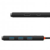 Baseus 20CM 100W 5 Port Type-C Dönüştürücü Çevirici HUB 500 MB/sn Veri Aktarım 4K HDMİ Tak Çalıştır - 3